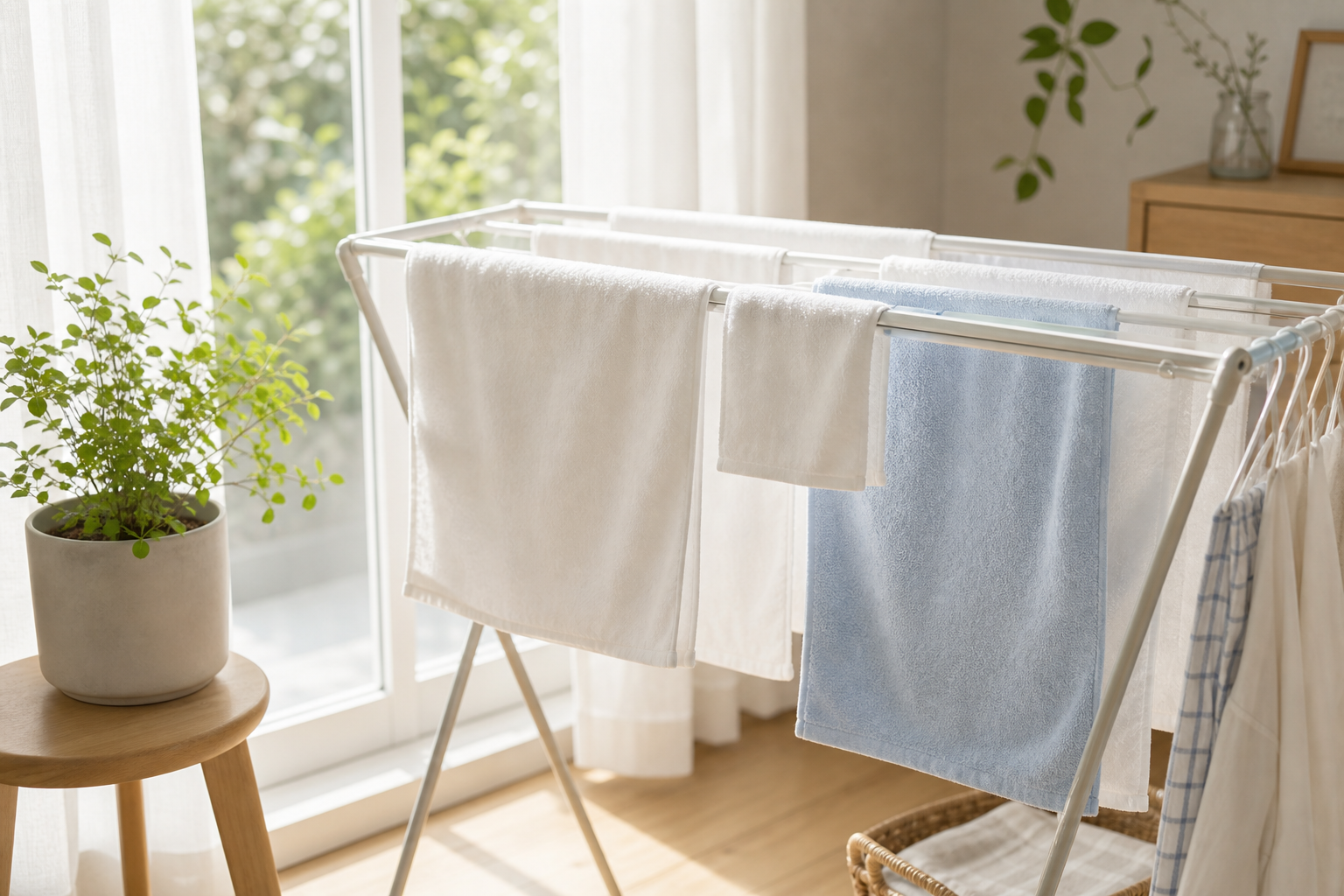 部屋干しでも快適に。今からできる工夫まとめ